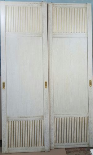 Двери для шкафа купе с фрезеровкой Благовещенск